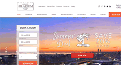 Desktop Screenshot of hilariumhotel.com